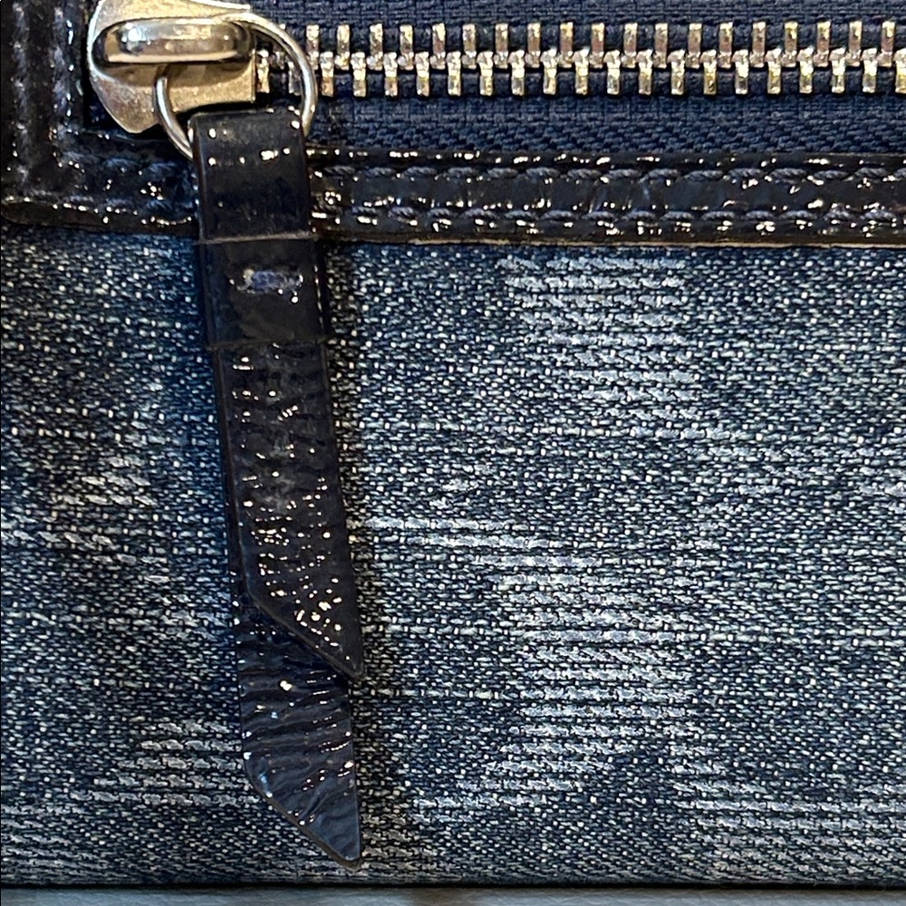 Coach Denim Legacy Y2K Wristlet Wallet - Picture 4 of 10